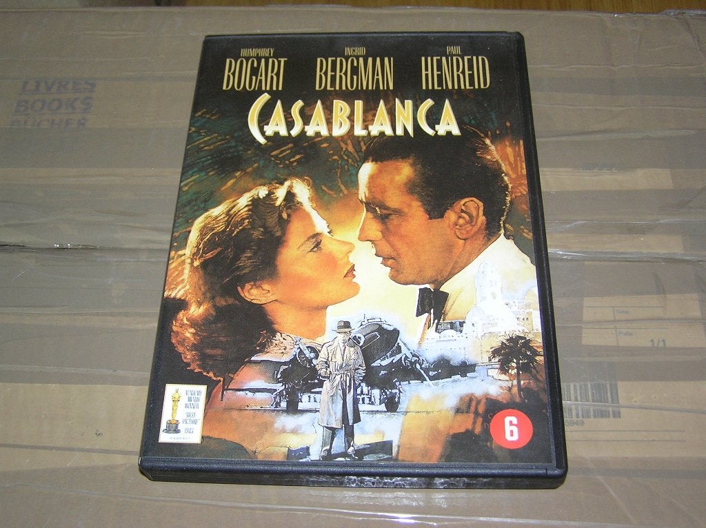 Casablanca (DVD), Engels, Italiaans, Drama, Ophalen of Verzenden