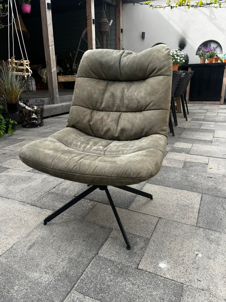 Kolony draaifauteuil relax stoel Cowboy grey, Huis en Inrichting, Fauteuils, Ophalen, 75 tot 100 cm, Zo goed als nieuw, Metaal