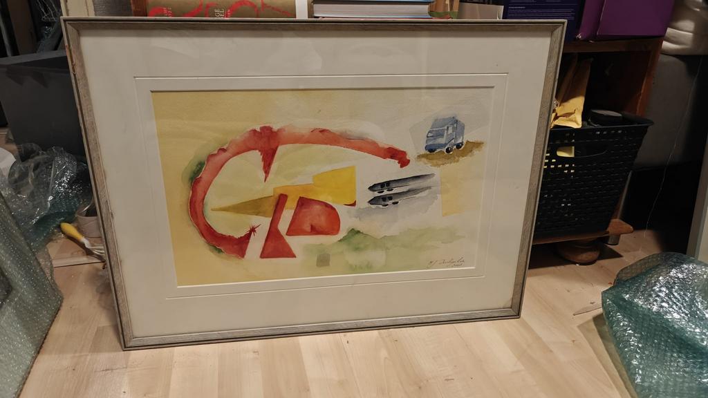 Schilderij, Ophalen