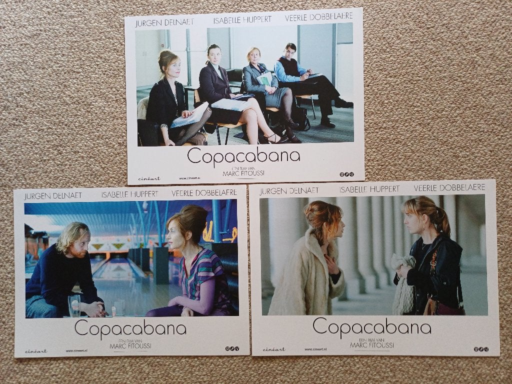 COPACABANA     lobbycard set., Verzenden, Nieuw, A1 t/m A3, Film en Tv