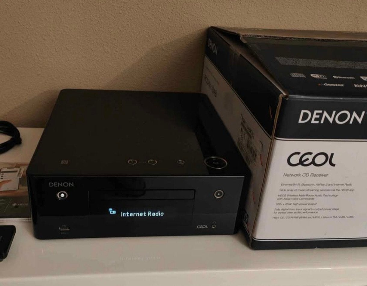 Denon CEOL RCD-N9 – met afstandsbediening + 2 x SB-PMX70, Ophalen, Zo goed als nieuw, Tuner of Radio, Denon