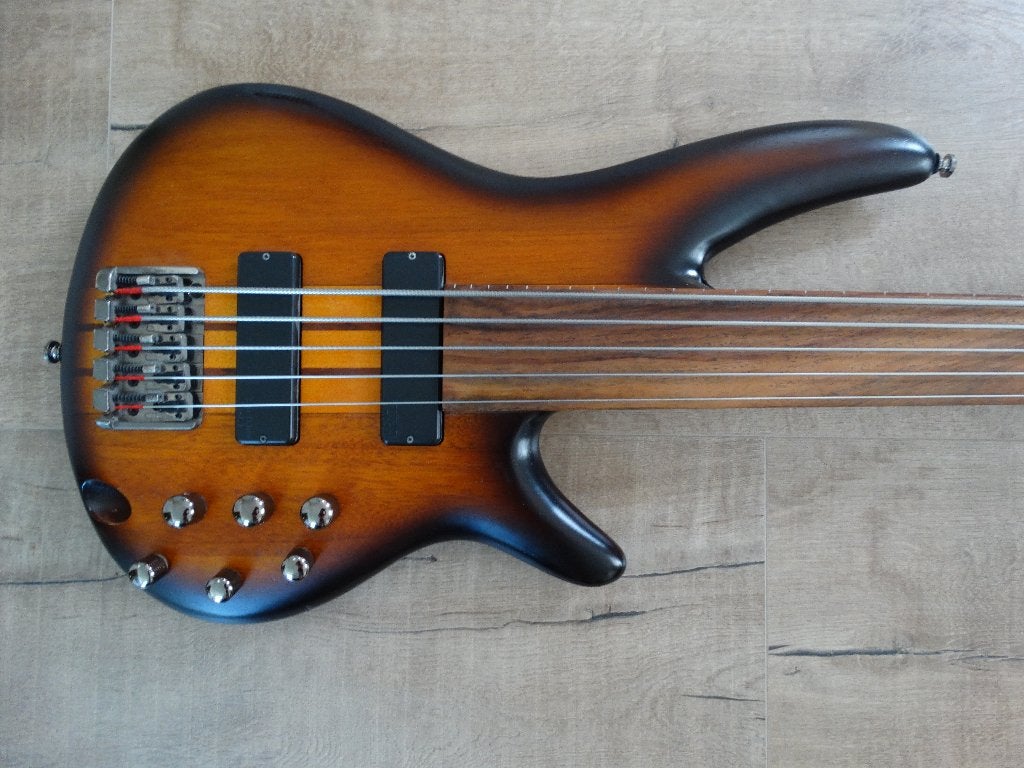 Ibanez SRF705 fretloze basgitaar, Ophalen, Gebruikt, Elektrisch, 5-snarig