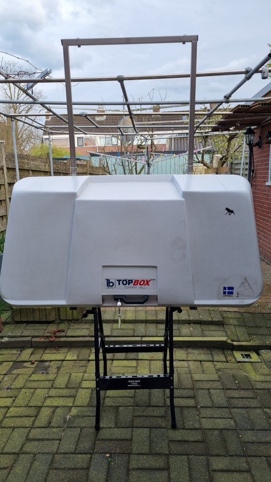 Cary All box met een drager voor camper., Caravans en Kamperen, Ophalen