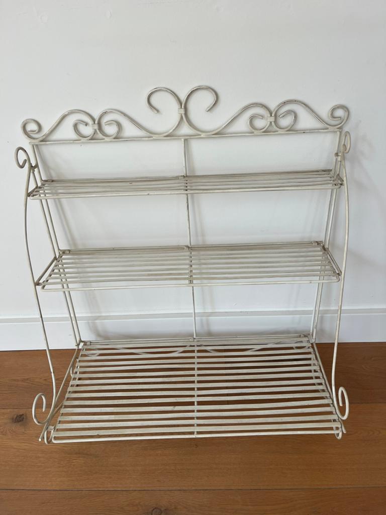 Brocante keukenrek, Ophalen