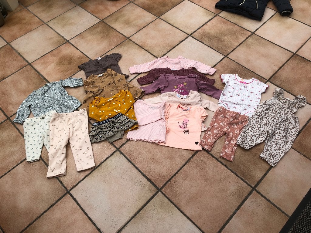 Babykleding pakket maat 62/68 - diverse merken, Ophalen of Verzenden, Gebruikt, Maat 62
