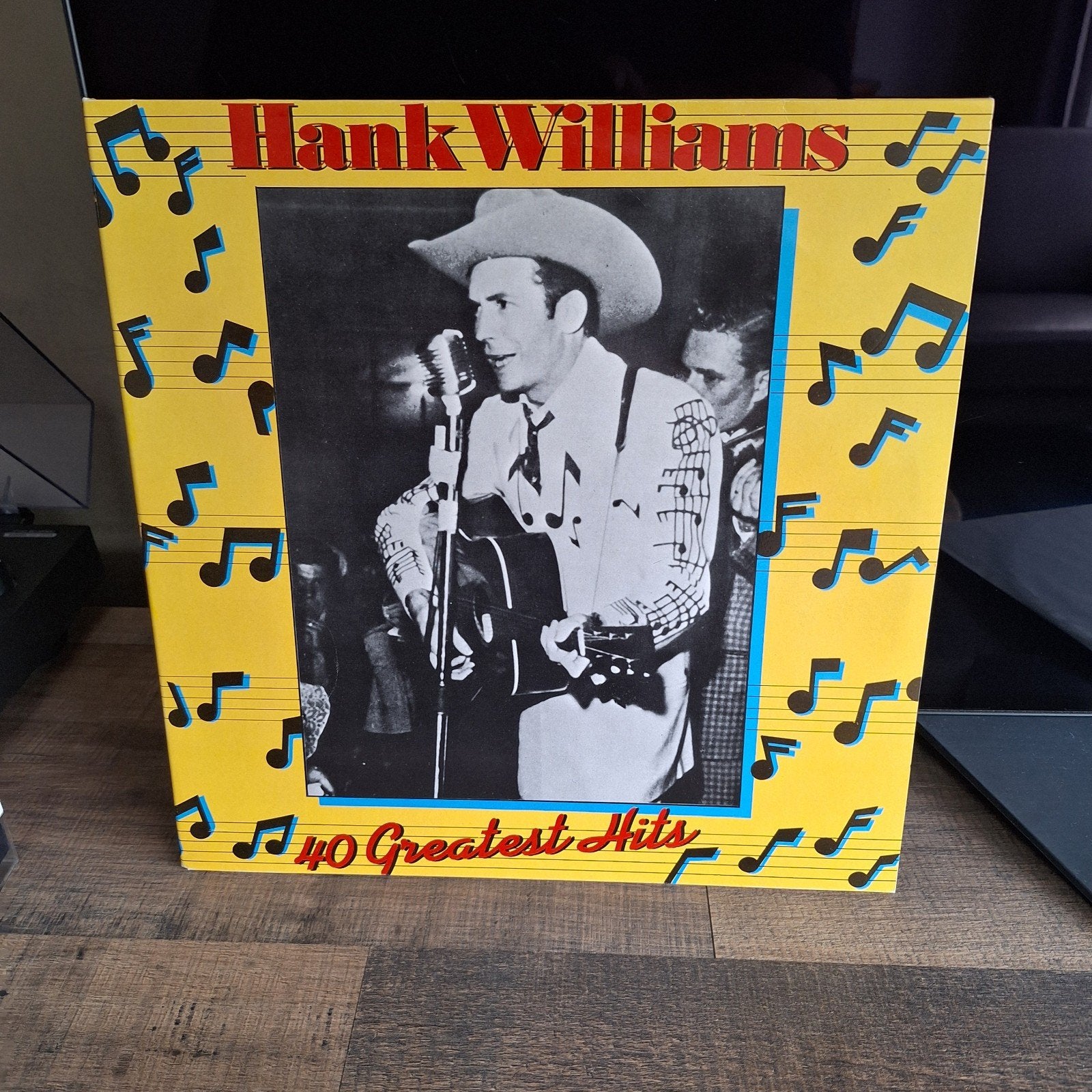hank williams 40 greatest hits, Gebruikt, Ophalen of Verzenden, 12 inch, Complilatie
