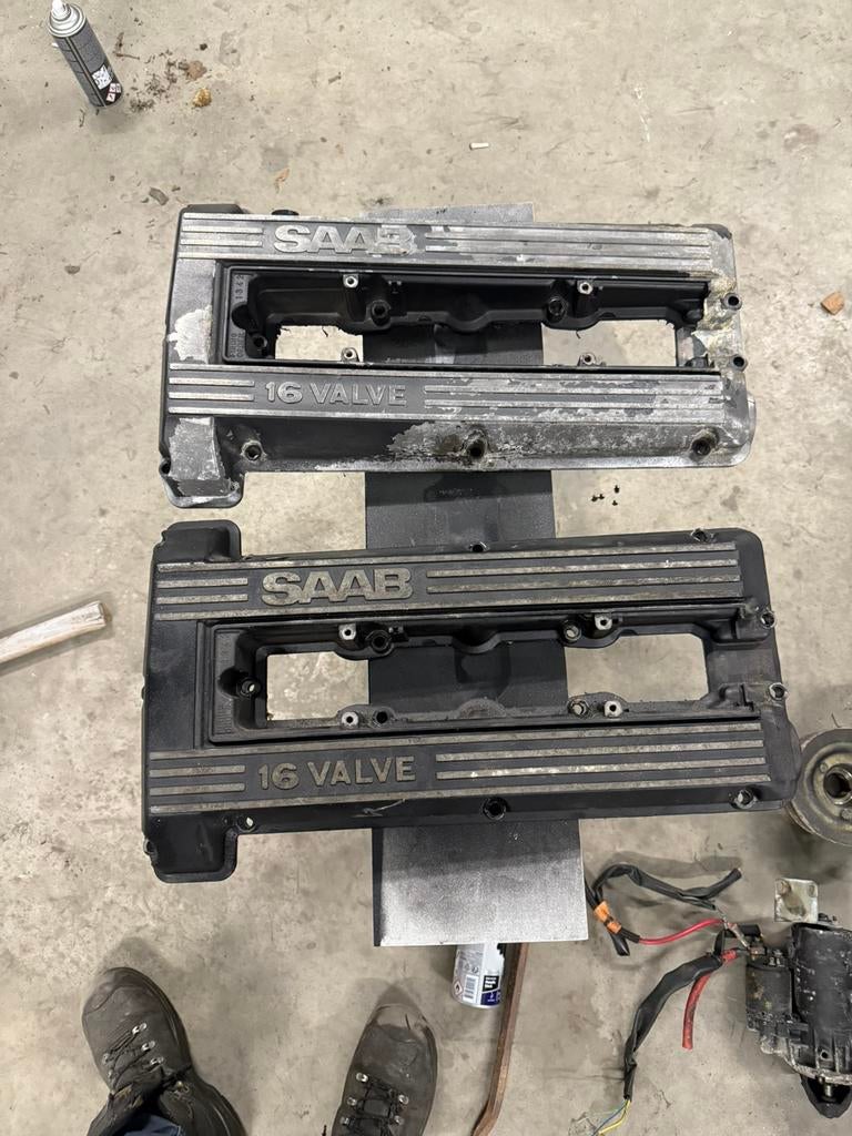 Saab b202 kleppen deksels los tekoop, Ophalen of Verzenden, Gebruikt, Saab