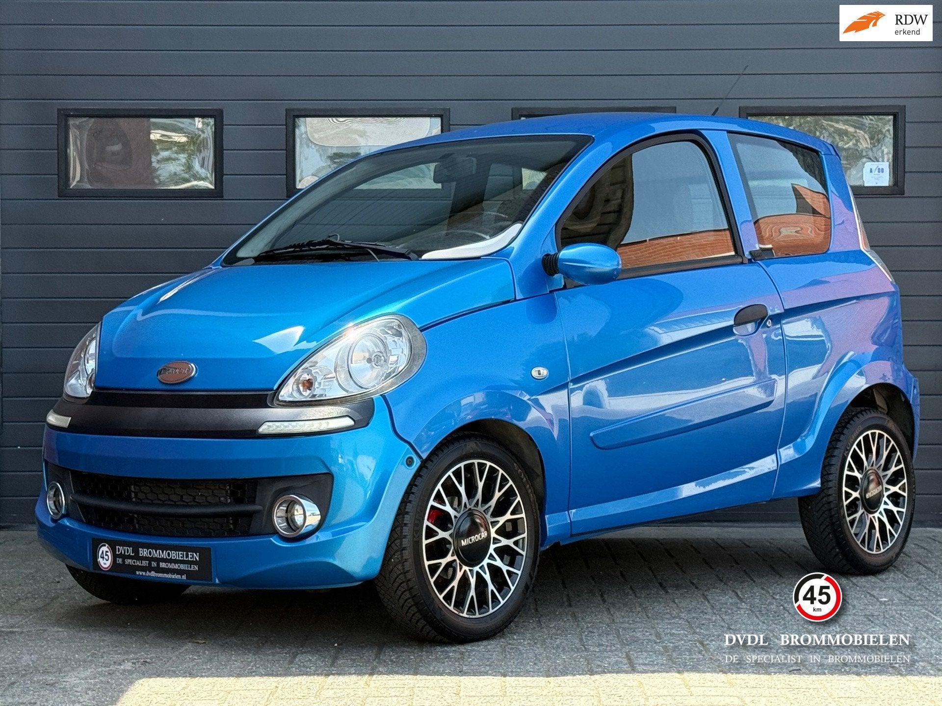 Microcar M.GO Paris DCI Brommobiel 45km auto 2012 1eig 6dkm, Gebruikt, Microcar
