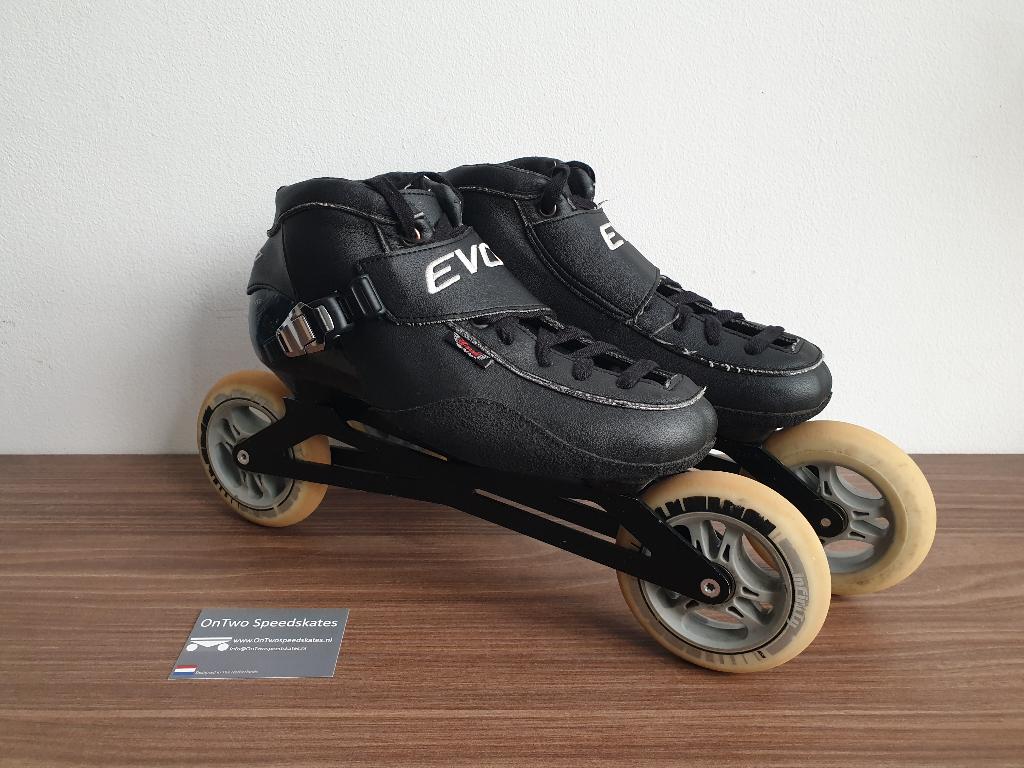 OnTwo Speedskates met Evo Adore schoen mt. 42, Sport en Fitness, Skeelers, Overige merken, Gebruikt, Dames, Overige typen