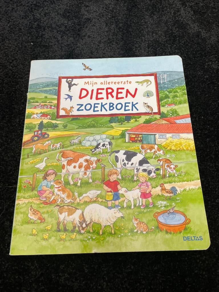Mijn allereerste dieren zoekboek - Deltas, Boeken, Ophalen of Verzenden, Zo goed als nieuw, Uitklap-, Voel- of Ontdekboek, 1 tot 2 jaar