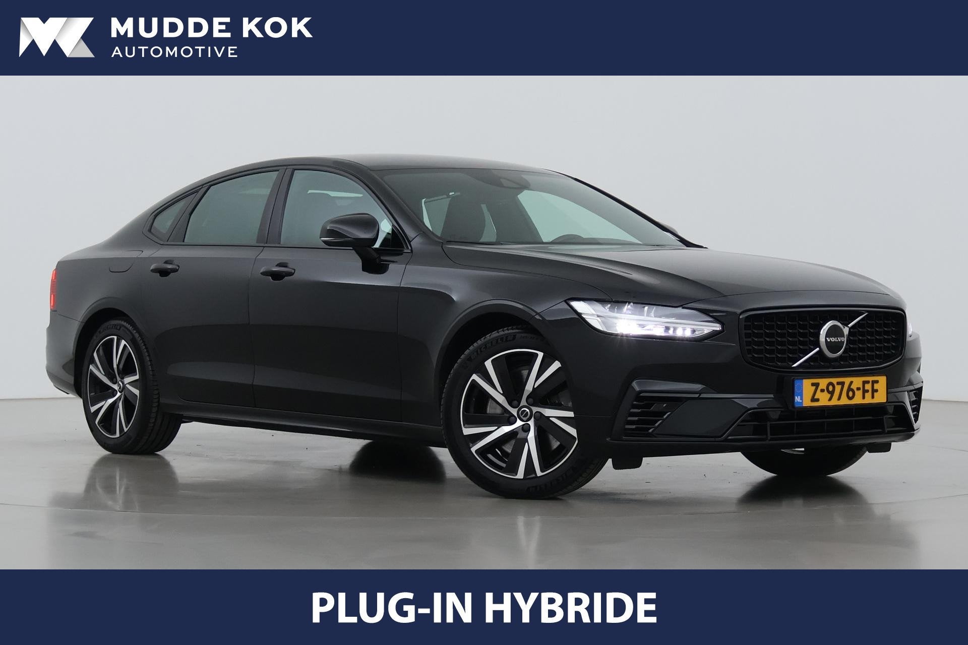 Volvo S90 T8 R-Design | Trekhaak | ACC | Vol-Leder | Ventila, Auto's, Volvo, Euro 6, 4 cilinders, Vierwielaandrijving, Hybride Elektrisch/Benzine