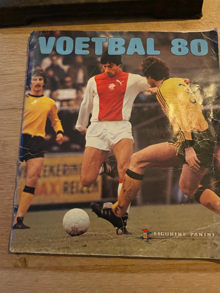 Panini Voetbal 80 Stickerboek - Compleet met Ajax, Feyenoord, Ophalen of Verzenden, Gebruikt