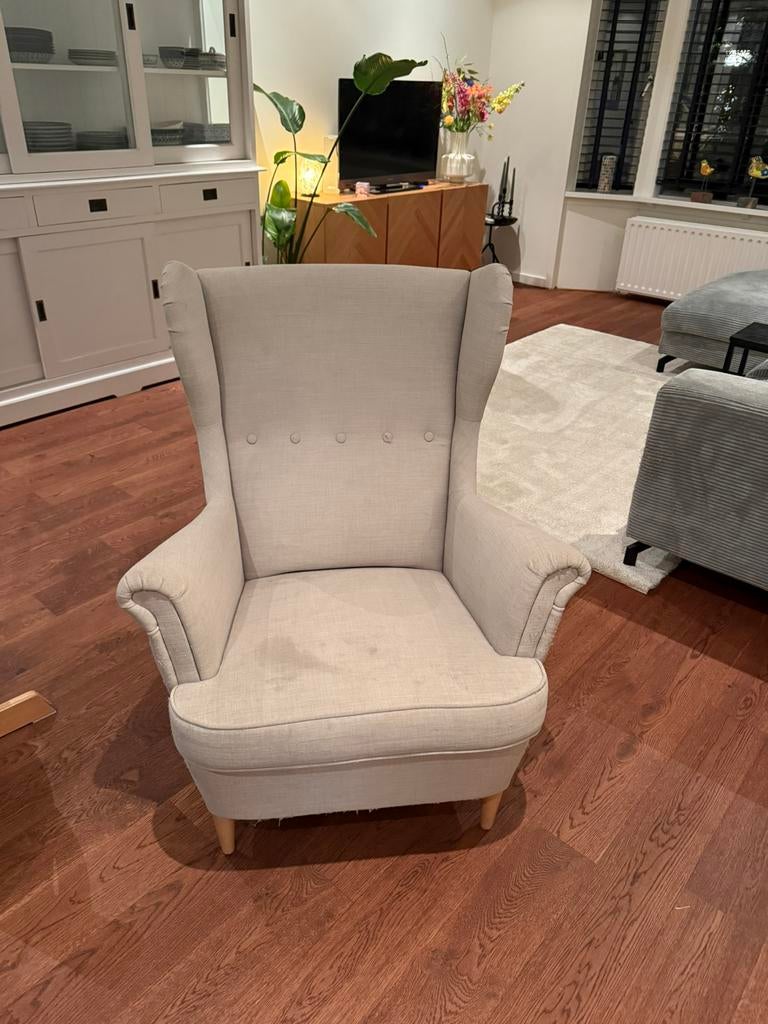 oorfauteuil, Huis en Inrichting, Fauteuils, Ophalen, Zo goed als nieuw, 75 tot 100 cm, Minder dan 50 cm