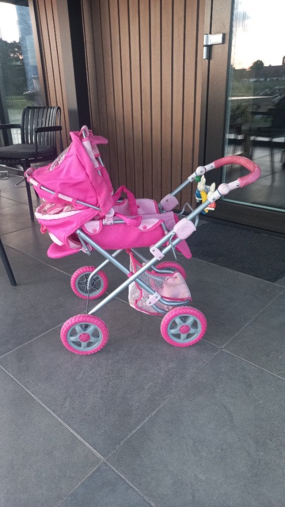 Poppenwagen, Ophalen, Gebruikt, Babypop