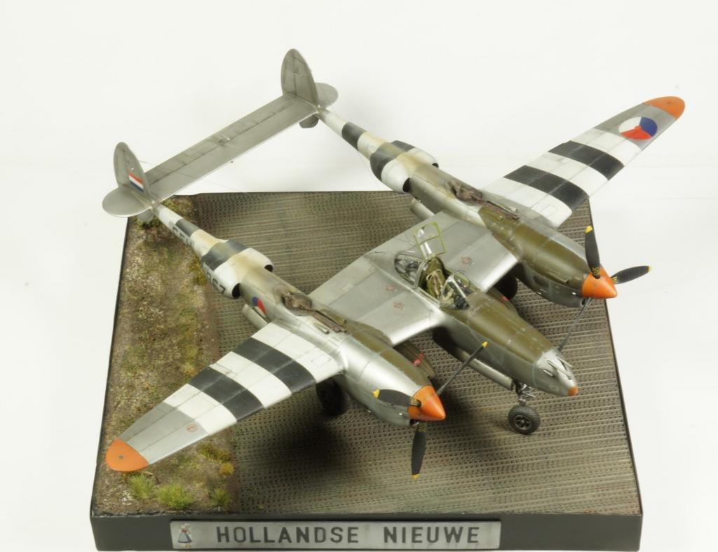 Tamiya P38-J 1/48 schaalmodel, Hobby en Vrije tijd, Modelbouw | Vliegtuigen en Helikopters, Ophalen, Groter dan 1:72, Overige merken