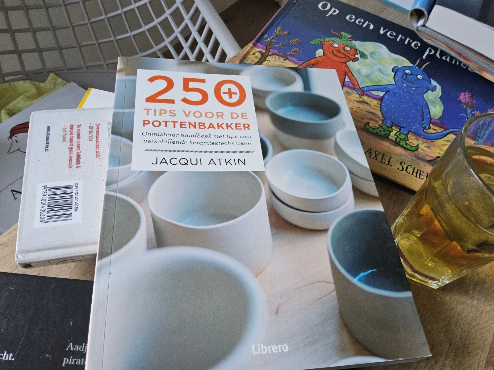 250+ Tips voor de Pottenbakker - Keramiek Technieken, Boeken, Jacqui Atkin, Ophalen of Verzenden, Zo goed als nieuw, Kleien en Boetseren