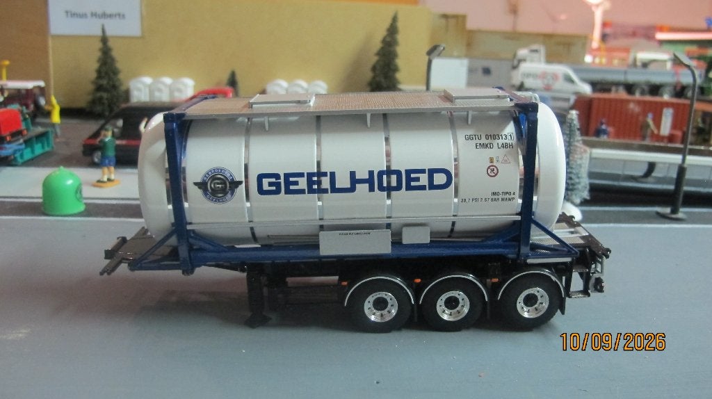 WSI Geelhoed Swap Tank + 30FT Chassis Nieuw zonder Doos., Ophalen of Verzenden, Nieuw, Bus of Vrachtwagen, Wsi