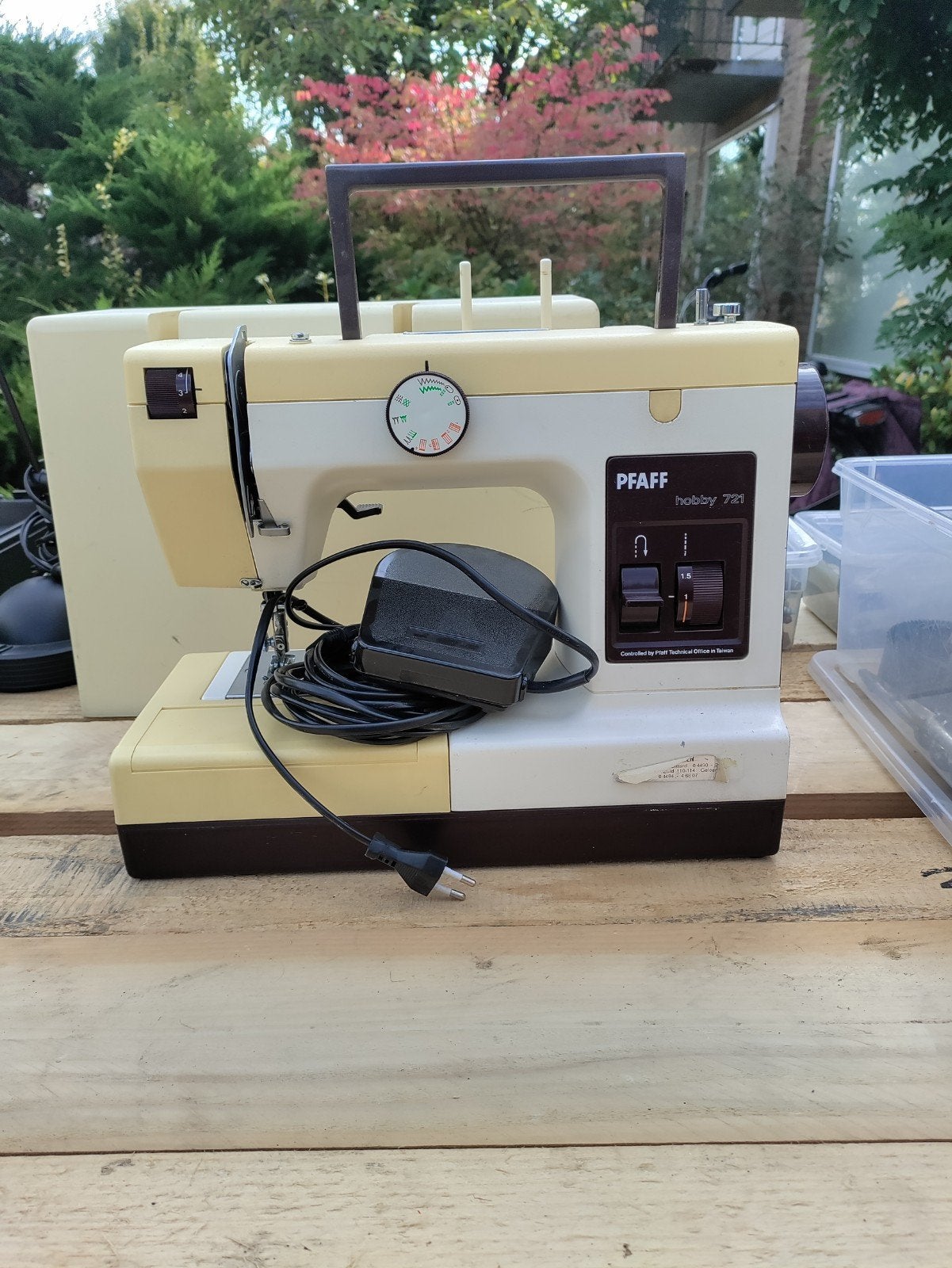 Pfaff Hobby 721 Naaimachine - Vintage en Functioneel, Hobby en Vrije tijd, Ophalen, Gebruikt, Naaimachine, Pfaff