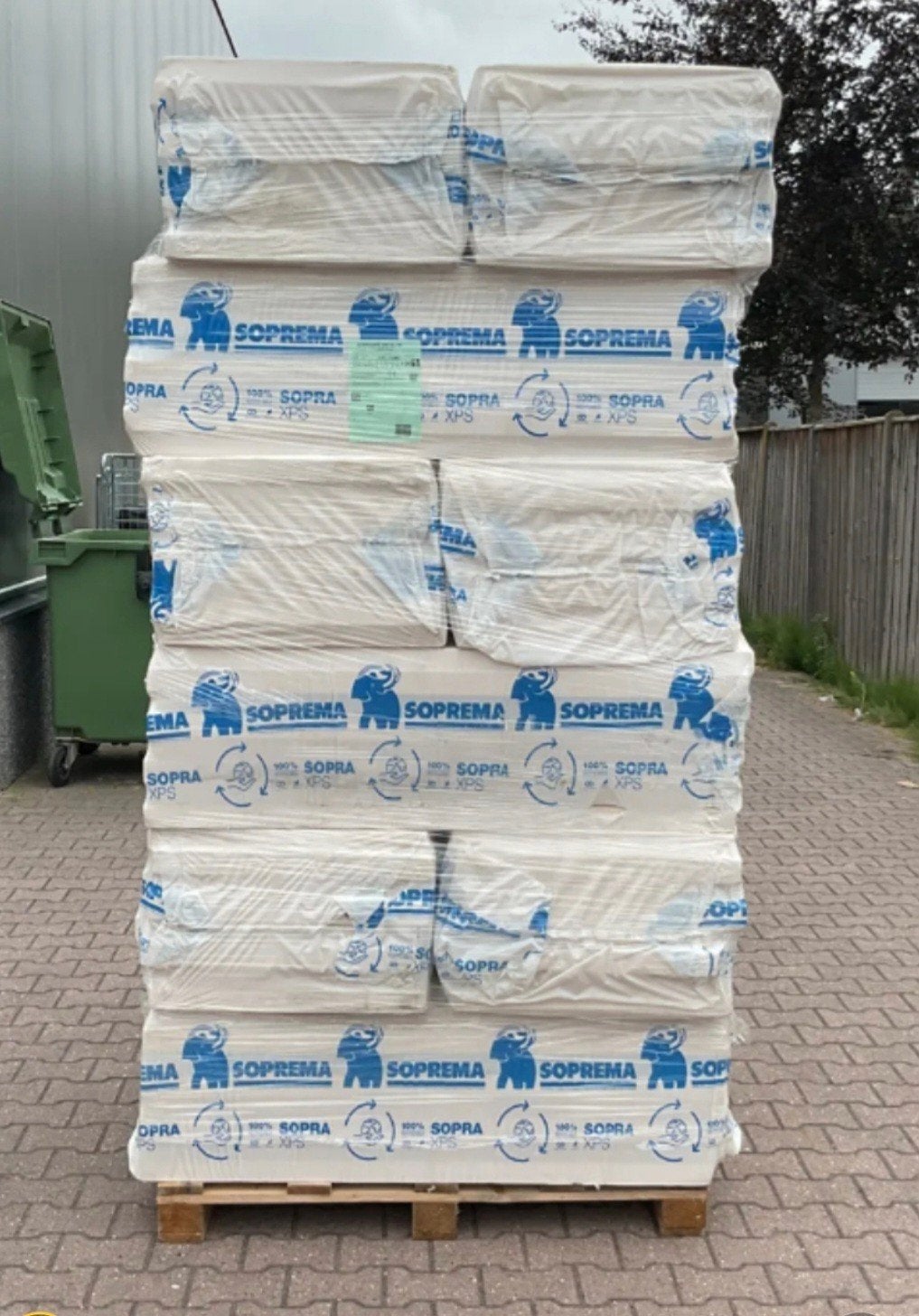 Soprema XPS isolatieplaten - Nieuw op pallet, Dakisolatie, Nieuw, Ophalen of Verzenden, Hardschuim (Pir)