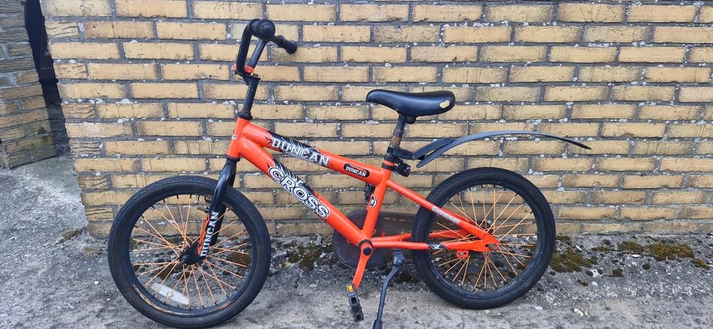 Duncan Cross BMX Fiets - Oranje/Zwart, Fietsen en Brommers, Fietsen | Crossfietsen en BMX, Gebruikt, Staal, Velgrem, Ophalen of Verzenden