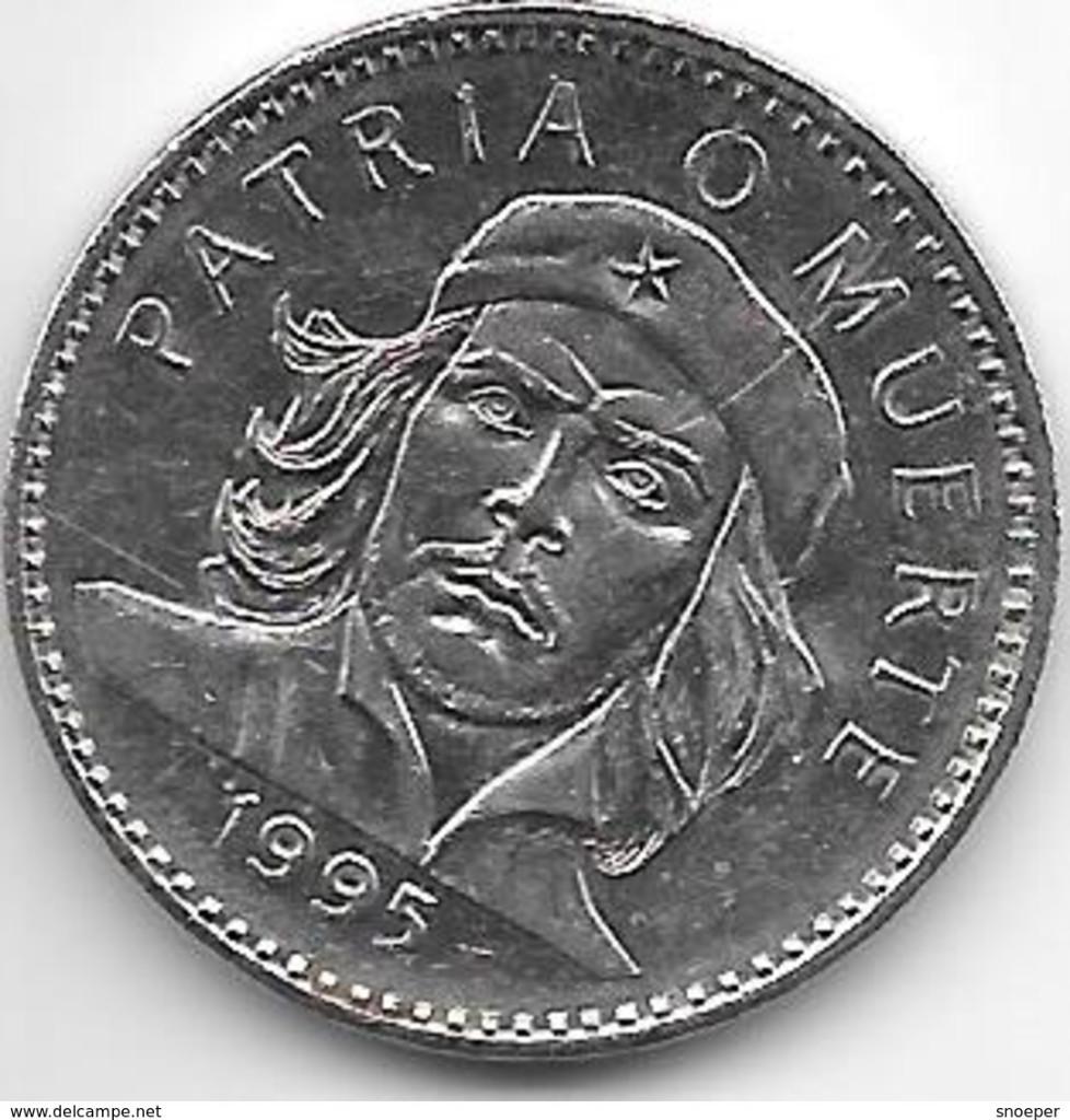 cuba 3 pesos 1995 km 346a unc, Verzenden, Noord-Amerika, Losse munt