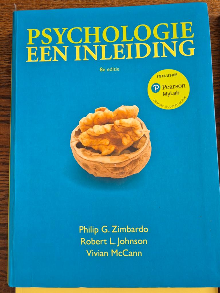 Psychologie een inleiding - Zimbardo (8e editie), Boeken, Zo goed als nieuw, Gamma, Philip G. Zimbardo, Robert L. Johnson, Vivian McCann