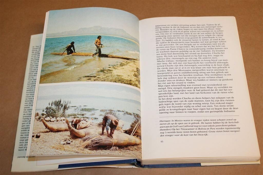 De Ra Expeditie — Thor Heyerdahl Atlantische Reis [1970], Boeken, Ophalen of Verzenden, Gelezen, Europa