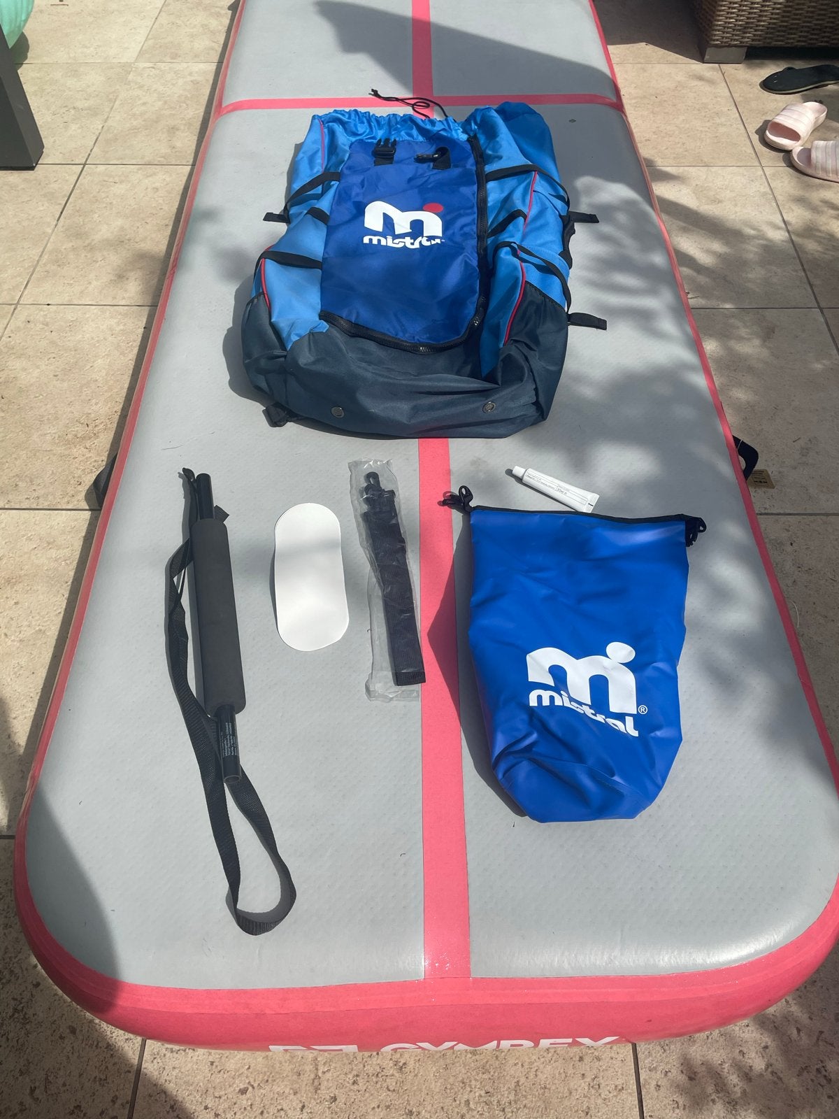 Mistral sup tas met accesoires, Ophalen, Zo goed als nieuw