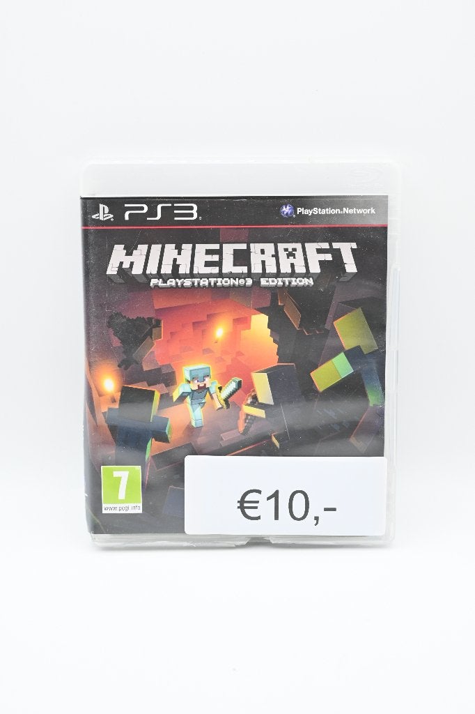 Minecraft PlayStation 3 Edition - PS3 Game, Gebruikt, Overige genres, Support@playstation.com, Ophalen of Verzenden