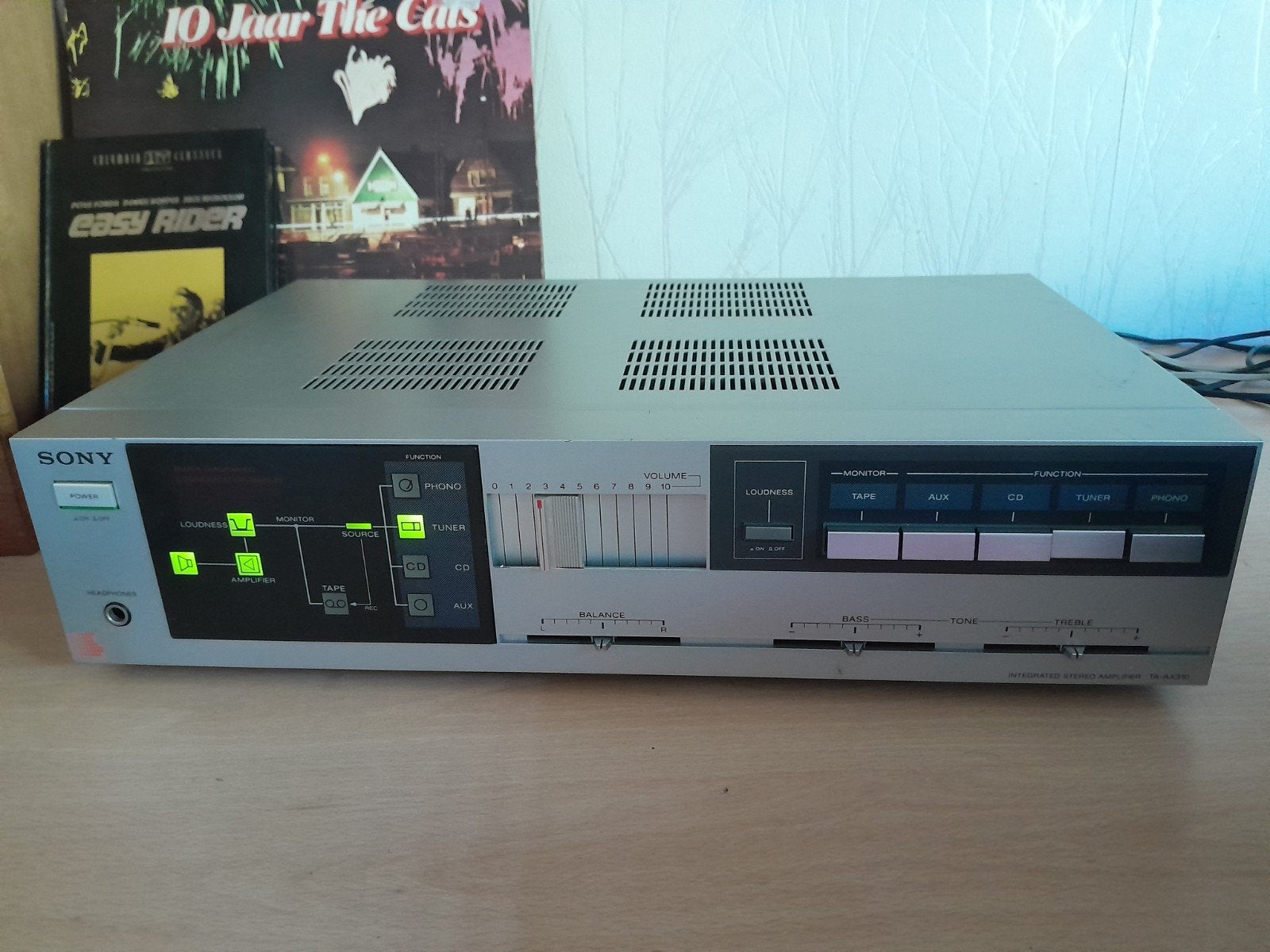 Sony vintage hifi versterker, Ophalen, Gebruikt, Minder dan 60 watt, Sony