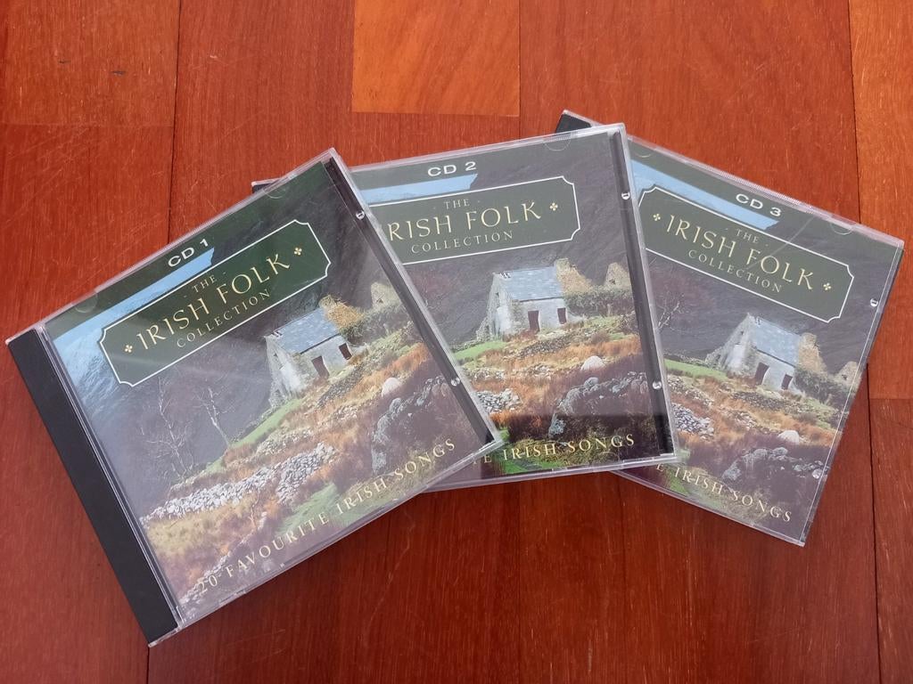 Irish Folk Collection 3 cd's ierse volksmuziek, Ophalen of Verzenden, Zo goed als nieuw