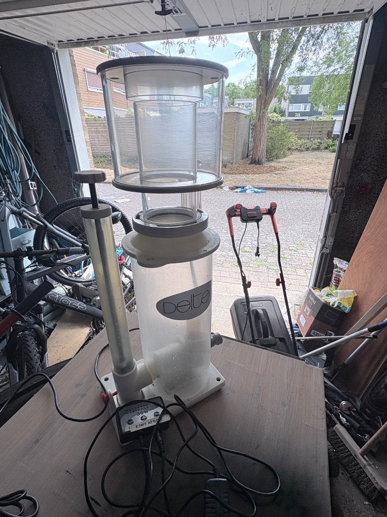 Deltec eiwitafschuimer sc1355, Gebruikt, Overige merken, Ophalen of Verzenden, Inclusief controller