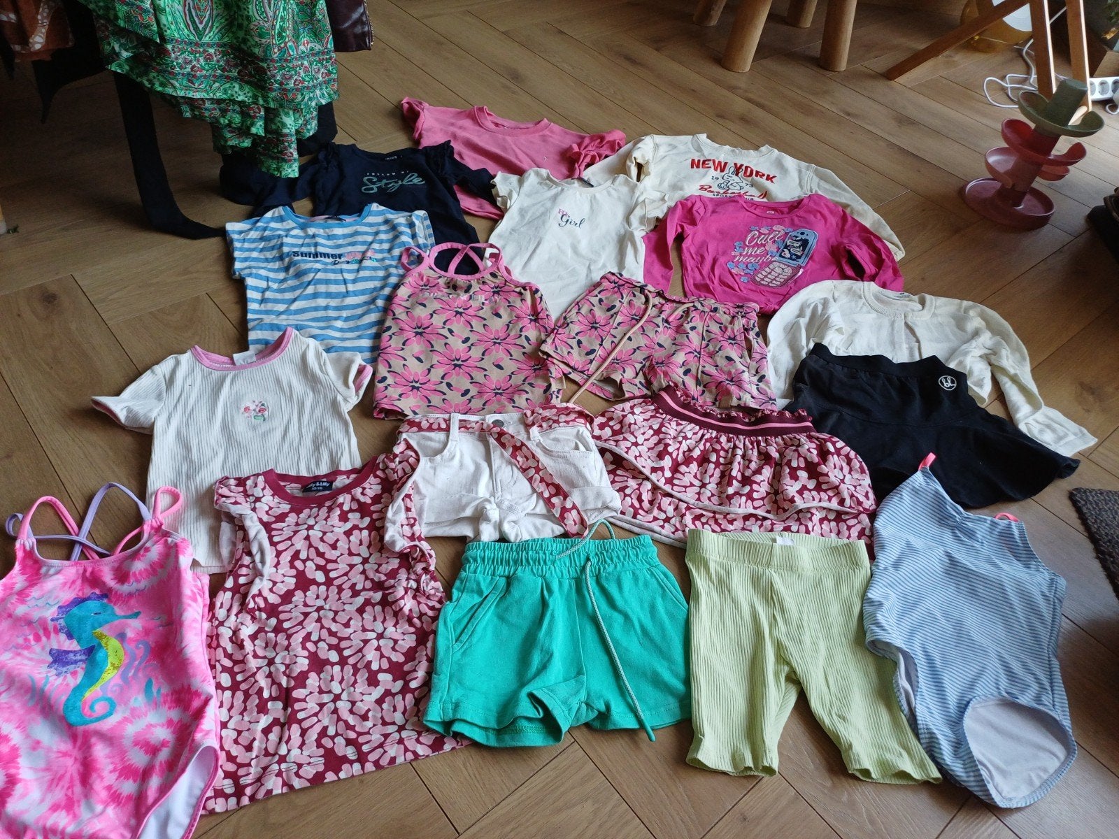 Set meisjes kleding zomer, maat 110/116, Ophalen of Verzenden, A, A, A