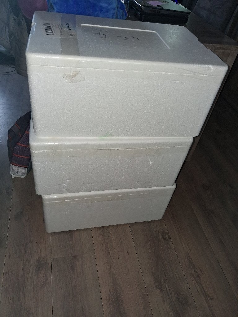 3x tempex koelboxen, Ophalen, Zo goed als nieuw, Koel-accessoire, Koelelement