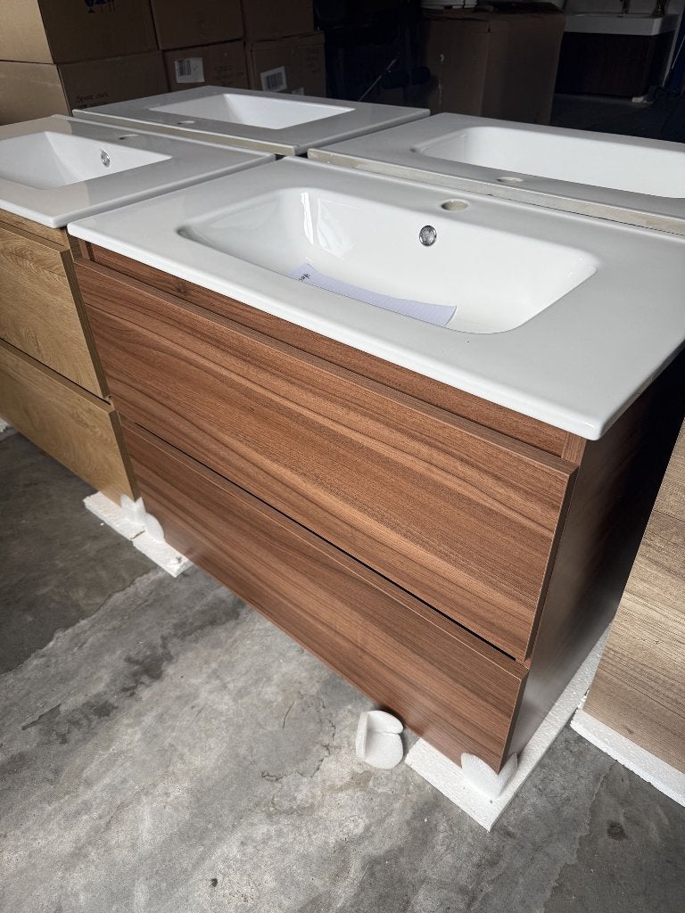 Arcqua Badmeubel - Space Maddison Oak - Karamisch Blad, Ophalen, Nieuw, 50 tot 100 cm, Minder dan 100 cm