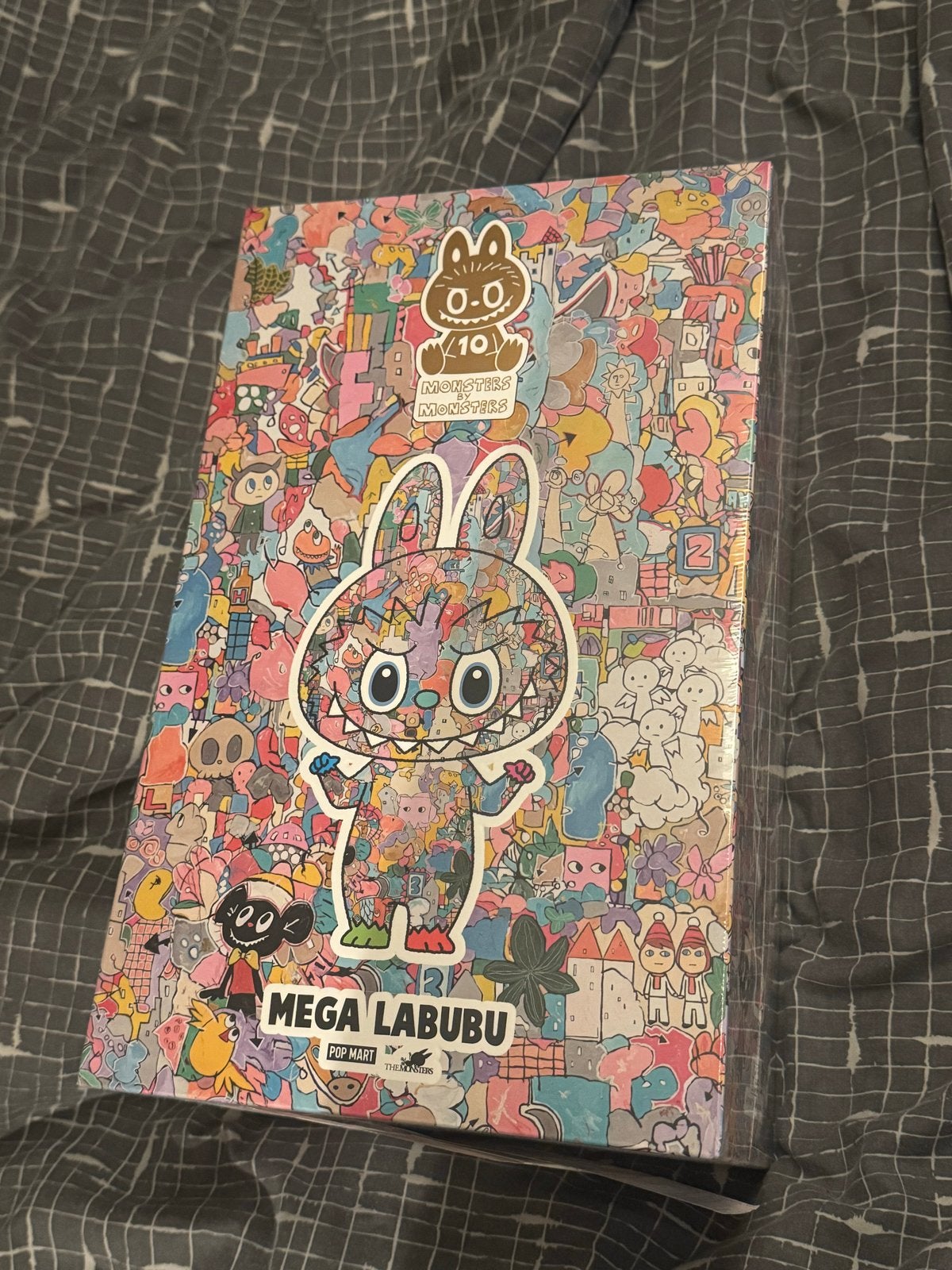 Pop Mart Mega Labubu 400% The Monsters 10th Anniversary, Ophalen, Nieuw