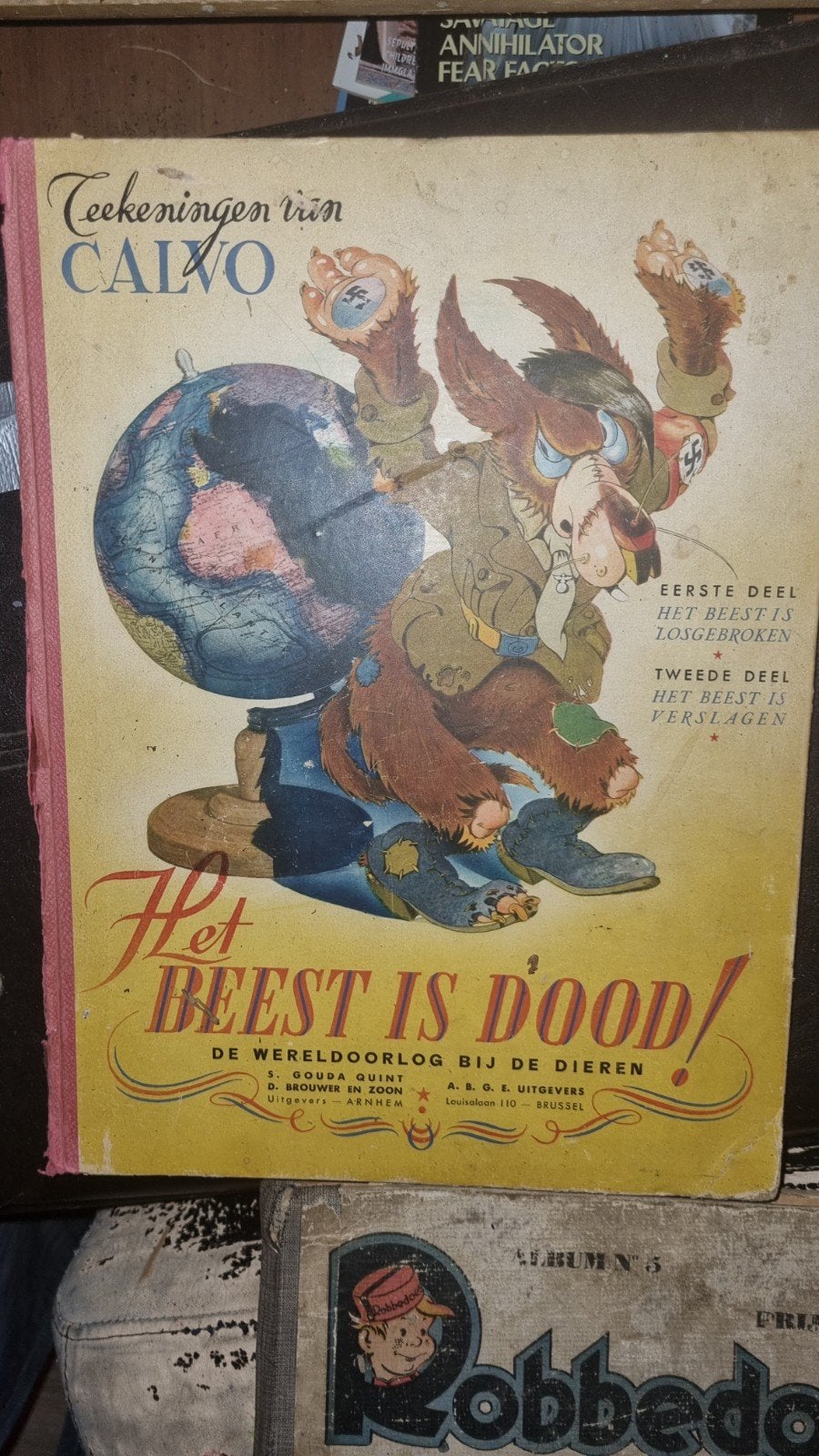 Het Beest is Dood! - Oorlogsboek WOII, Ophalen of Verzenden, Gelezen, Calvo