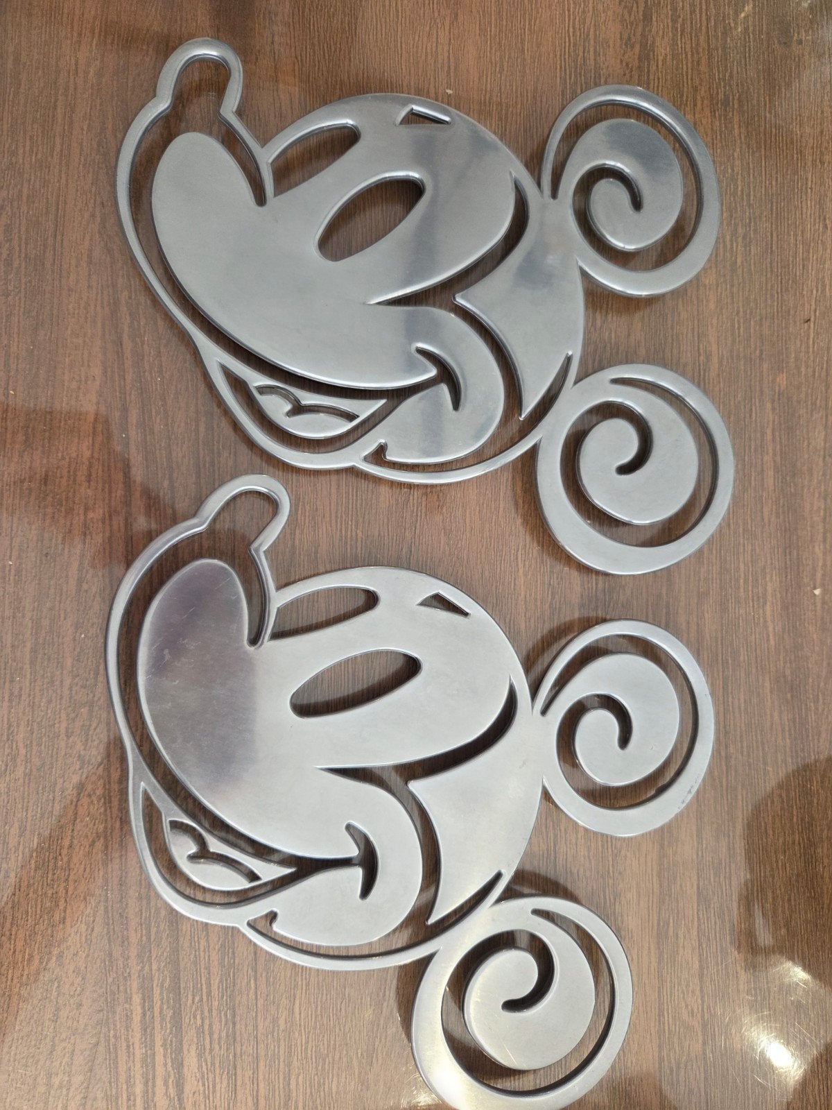 Mickey Mouse onderzetters / pannenlappen - Disney, Verzamelen, Ophalen of Verzenden, Mickey Mouse, Gebruikt, Overige typen