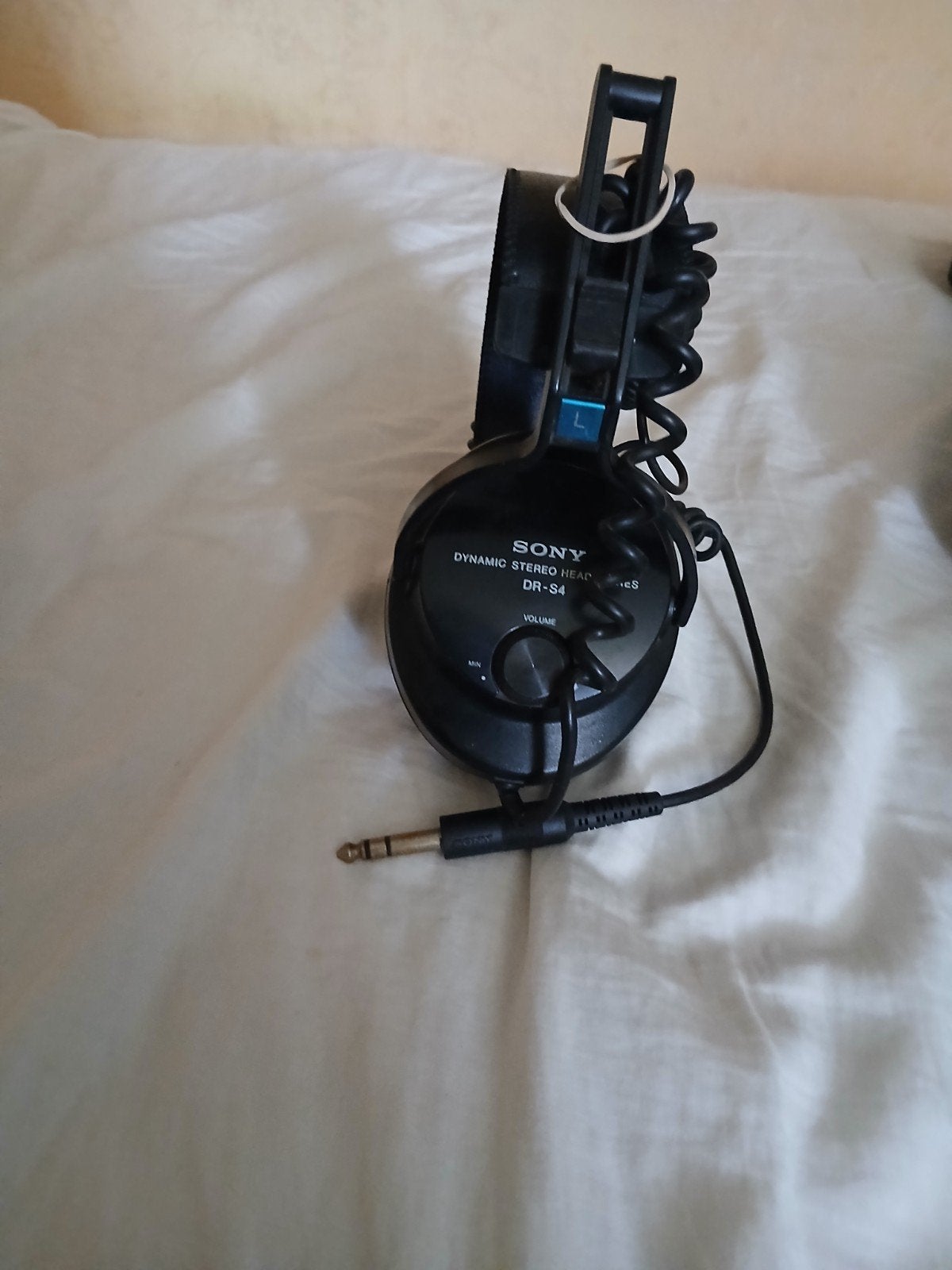 Sony DR-S4 Dynamic Stereo Hoofdtelefoon, Ophalen of Verzenden, Zwart, Verstelbaar, Gebruikt