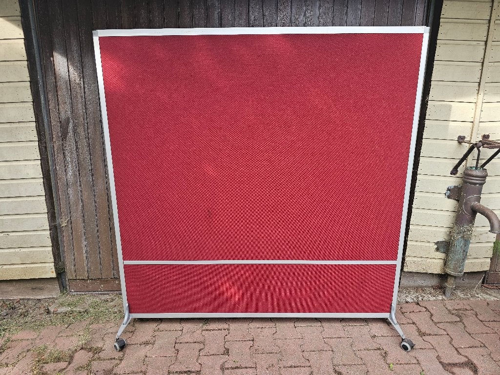 3x Mobiele presentatiewanden / scheidingswanden, Ophalen, Gebruikt