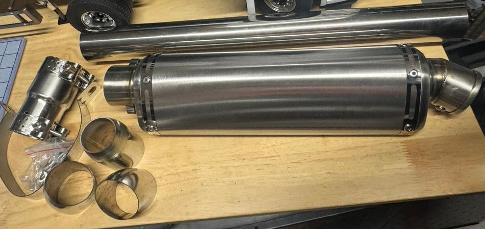 Nieuwe quad motoren uitlaat nieuw, Auto-onderdelen, Uitlaatsystemen, Ophalen of Verzenden, Nieuw