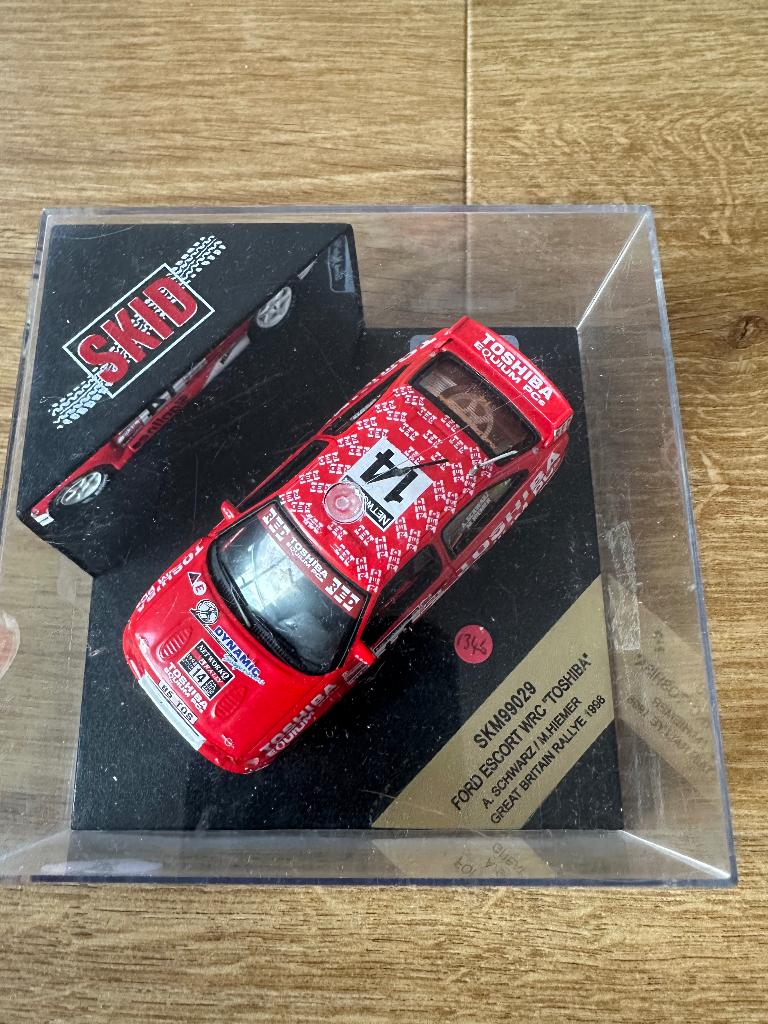 Skid 1/43 schaal SKM99029 Ford Escort WRC Rally GB 1998, Ophalen of Verzenden, Nieuw, Auto, Overige merken