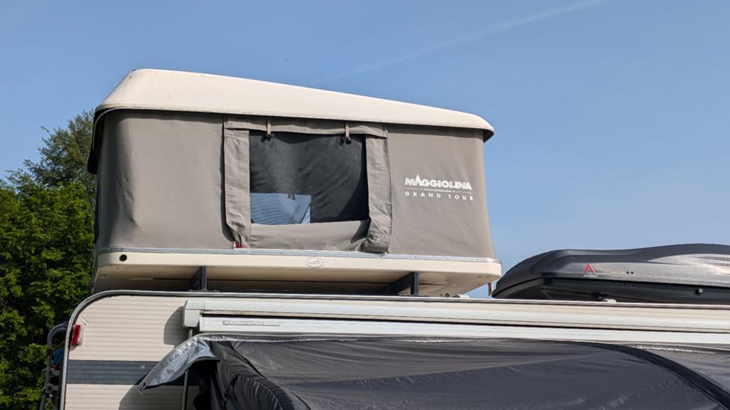 Maggiolina Grand Tour daktent camper, caravan, auto, Caravans en Kamperen, Ophalen, Tot en met 2