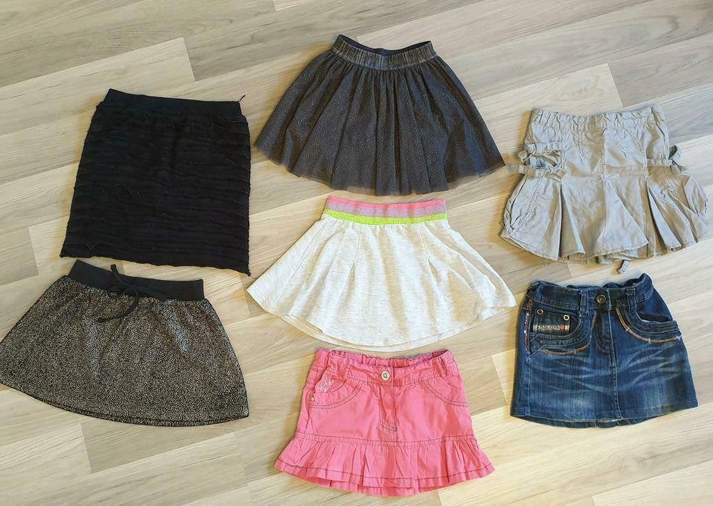 7 stuks verschillende rokjes, maat 110-116, Kinderen en Baby's, Kinderkleding | Maat 110, Meisje, Ophalen of Verzenden, Jurk of Rok
