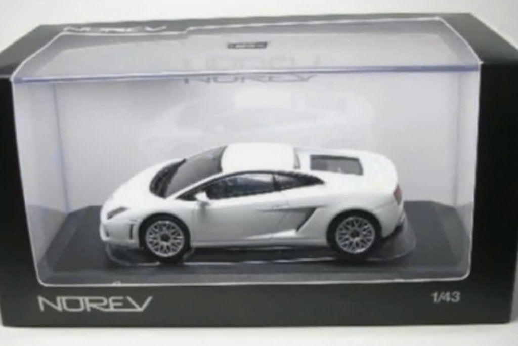 LAMBORGHINI GALLARDO LP560-4 2009 WIT 1:43 NOREV REF. 760025, Hobby en Vrije tijd, Modelauto's | 1:43, Ophalen of Verzenden, Nieuw