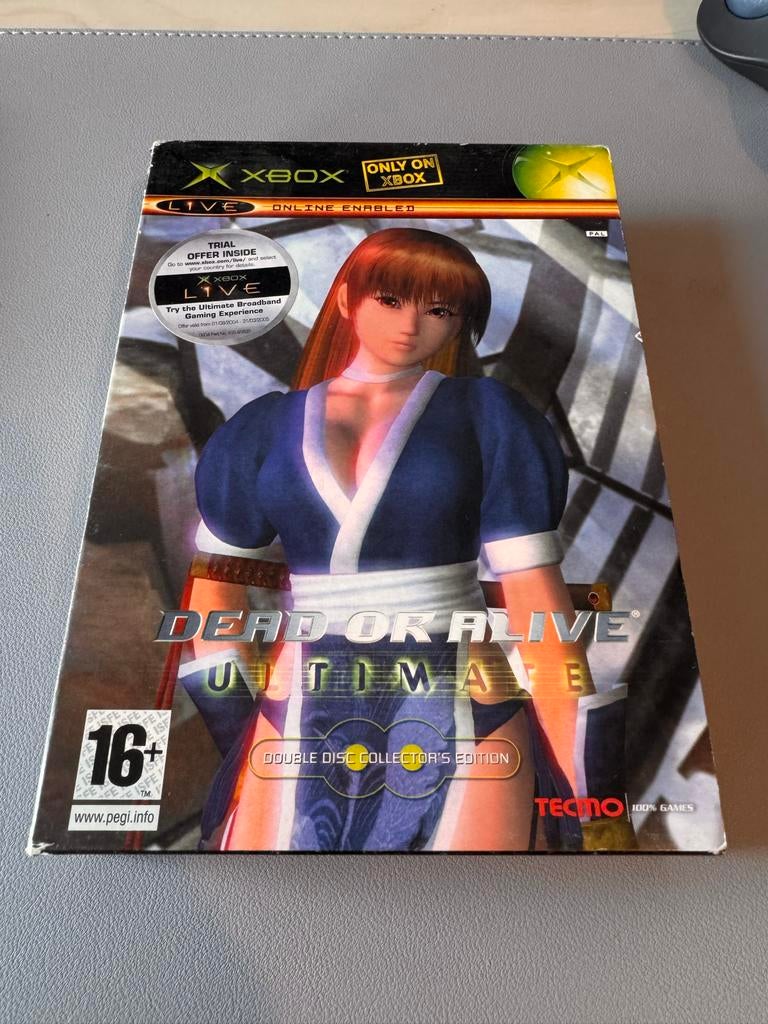Dead or Alive Ultimate 2 Disc Edition Xbox, Spelcomputers en Games, Games | Xbox Original, Gebruikt, Vechten, 2 spelers, Eén computer