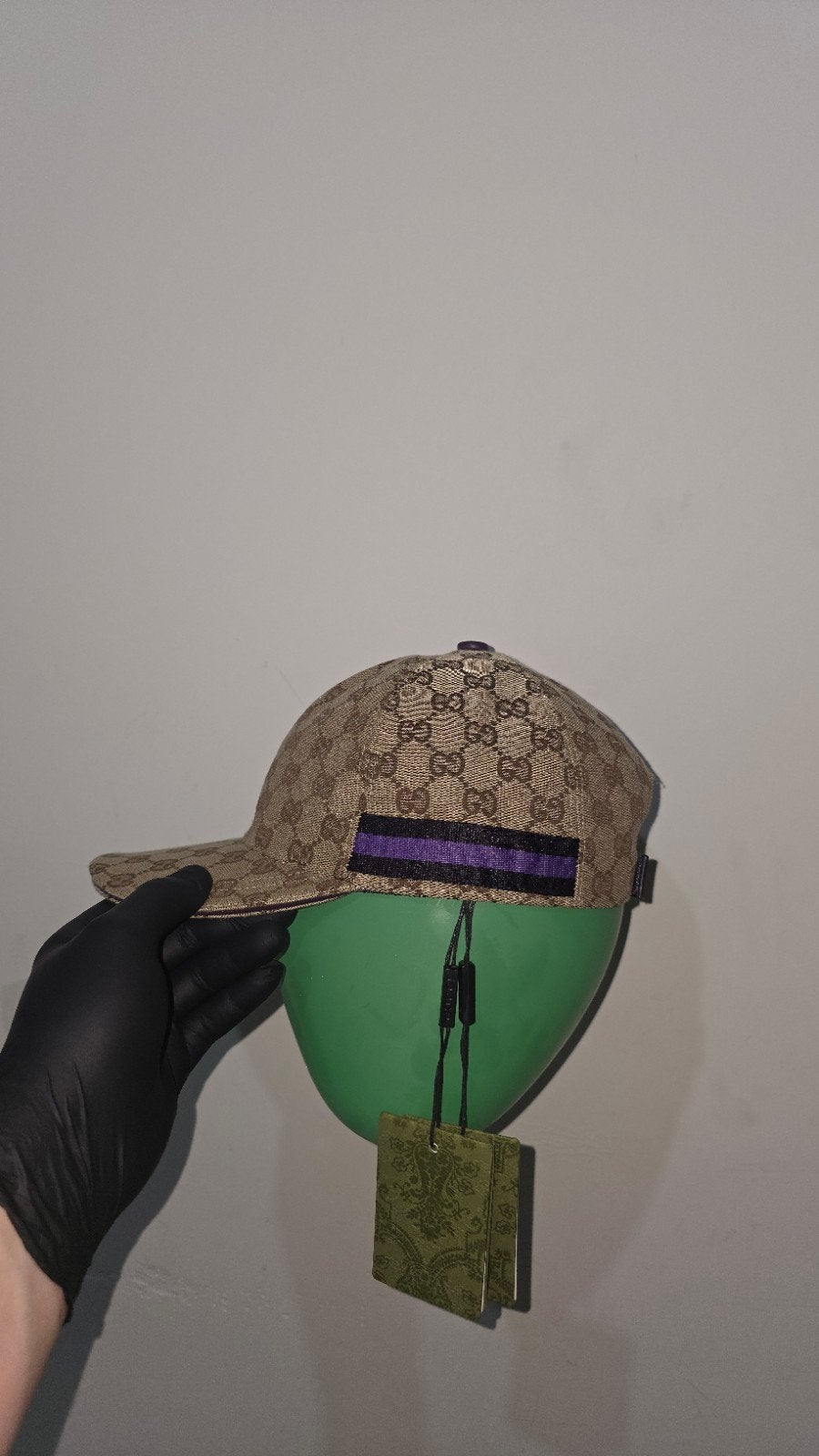 Gucci pet - paars - limited Edition, Kleding | Heren, Hoeden en Petten, Ophalen of Verzenden