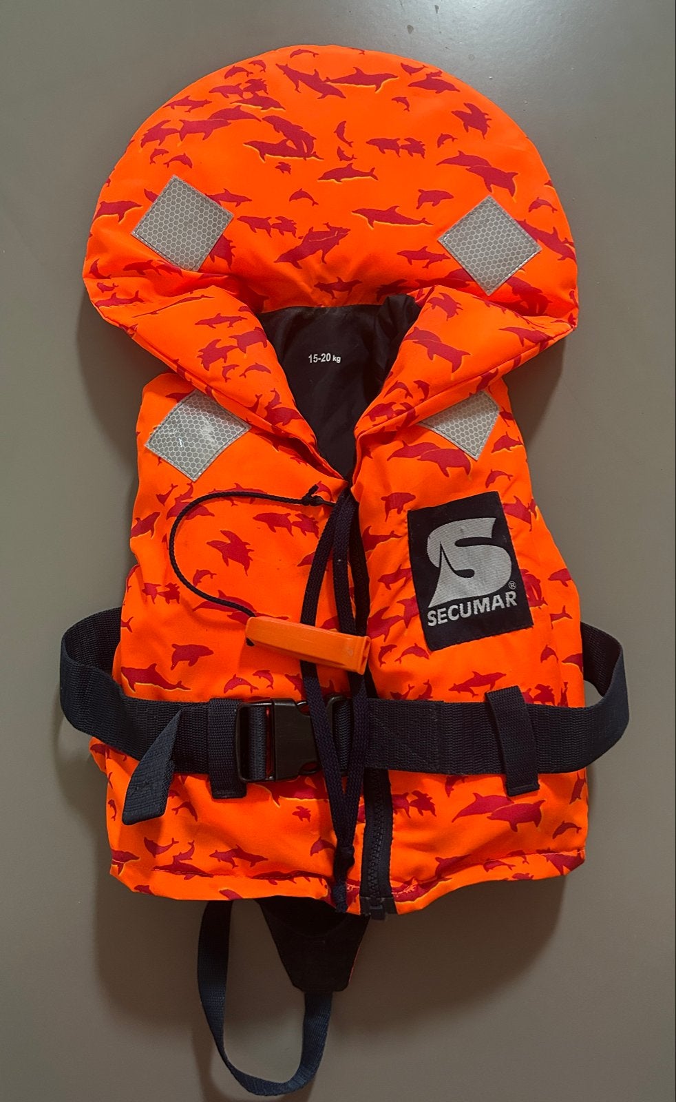 Secumar reddingsvest Bravo print 15-20 kg, Ophalen of Verzenden, Zo goed als nieuw, Kind, Reddingsvest of Zwemvest