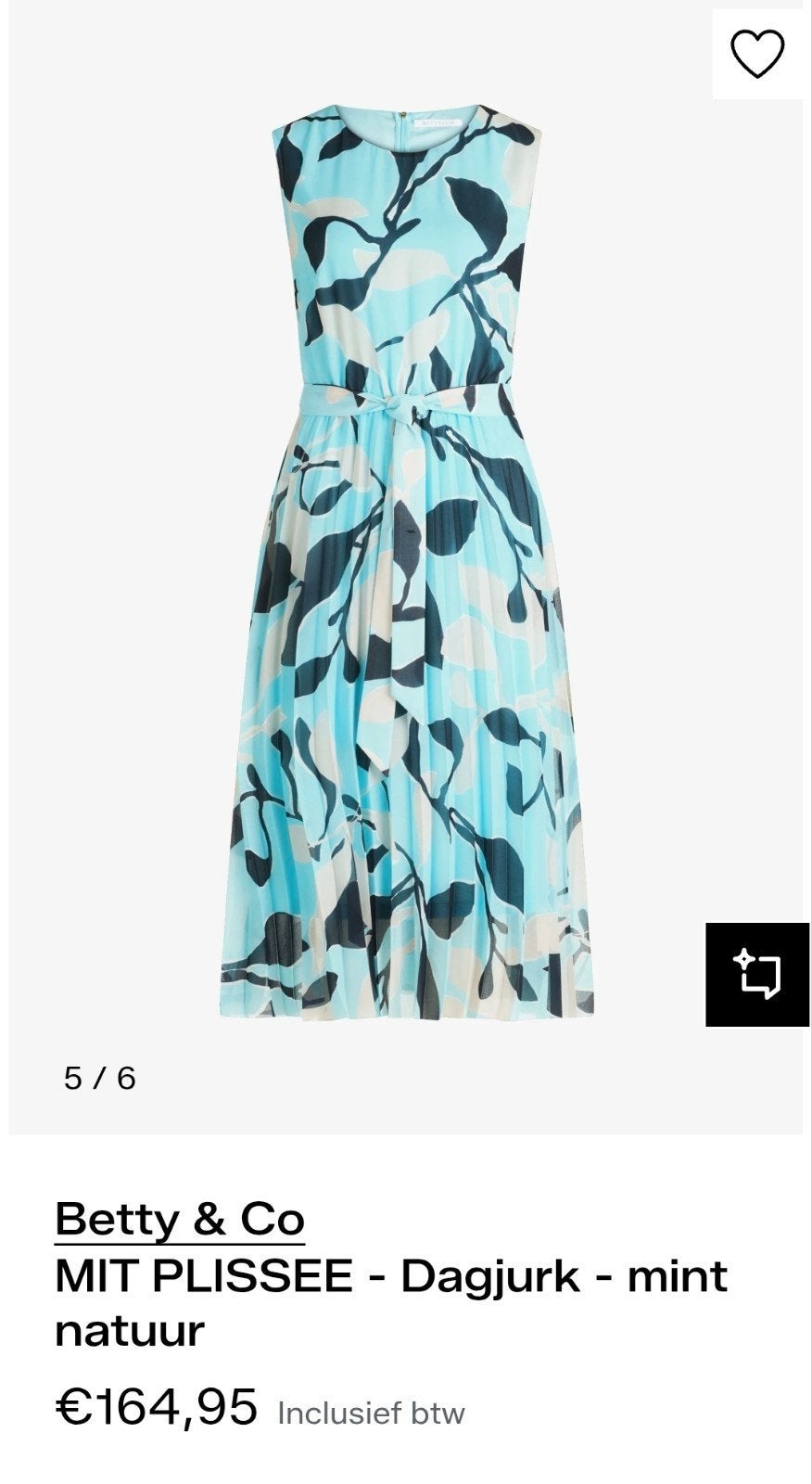 Betty & co
Prachtige jurk
Maat 42
NIEUW, Kleding | Dames, Ophalen of Verzenden, Nieuw, Maat 42/44 (L), Onder de knie