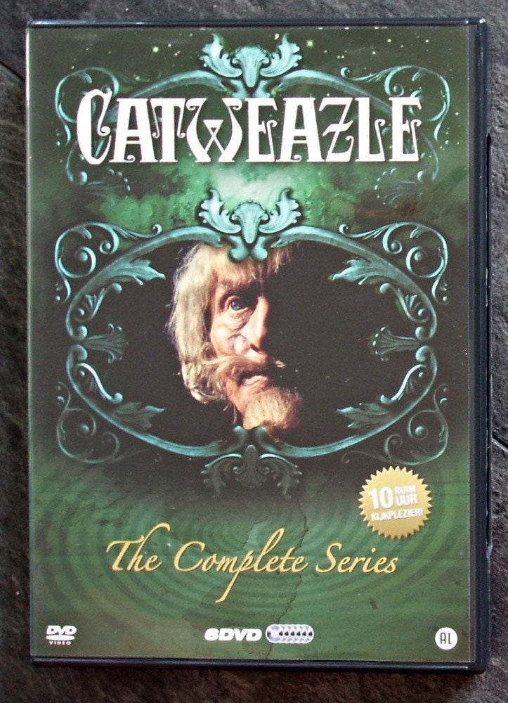 Boxset 6 DVD - Complete Serie Catweazle - Seizoen 1 en 2, Vanaf 12 jaar, Verzenden, Zo goed als nieuw, Seizoen 1